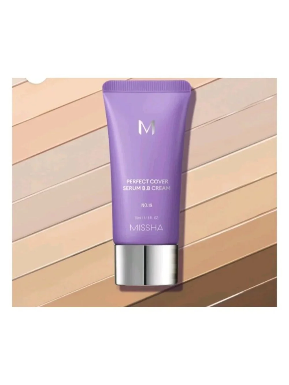 Missha M Perfect Cover Serum BB Cream #23 Natural Beige 35ML 1.18 oz Make Up